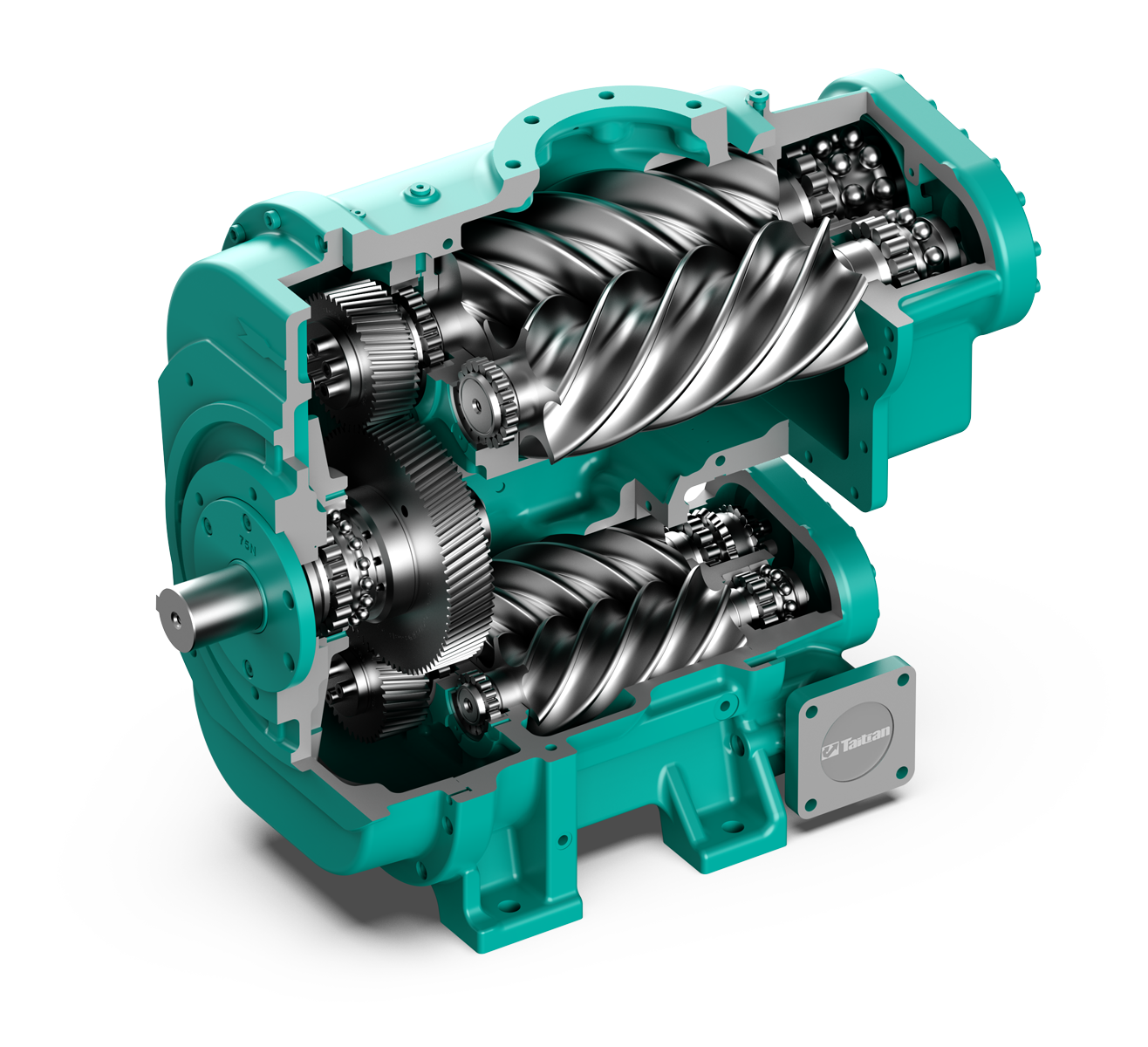 C系列雙級螺桿壓縮機(jī)主機(jī)